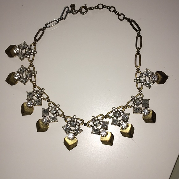 Jcrew brass necklace - Picture 1 of 3